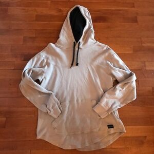 Hollister Men’s Waffle Knit Tan Hoodie Size Small